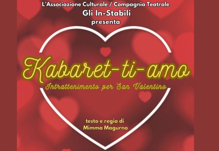 Teatro: Al Cinema Vittoria di Diamante va in scena “Kabaret-ti-amo”, intrattenimento per San Valentino