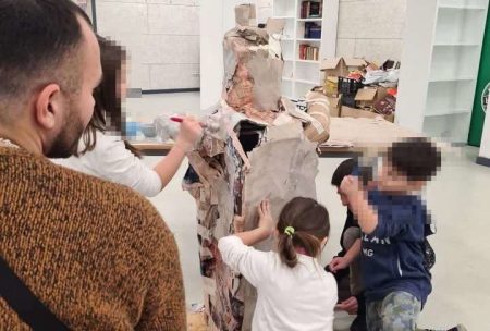 Diamante: Il Carnevale si anima con i laboratori di cartapesta