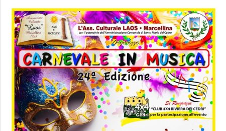 Carnevale in Musica 2025: Marcellina pronta a festeggiare la 24ª edizione