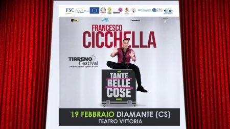Teatro a Diamante: Standing ovation per Francesco Cicchella
