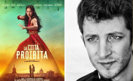 Un pezzo di Diamante nel film “La città proibita”. Il giovane Giorgio Fabiano affianca il regista Mainetti