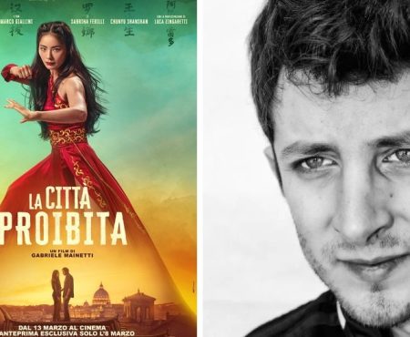 Un pezzo di Diamante nel film "La città proibita". Il giovane Giorgio Fabiano affianca il regista Mainetti