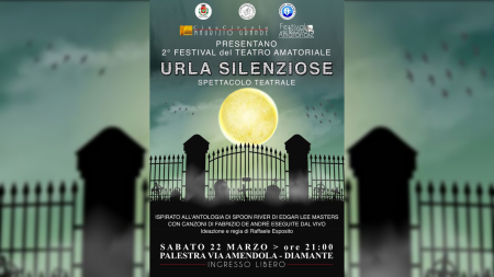 Diamante: Festival del Teatro Amatoriale. La compagnia Biancaluna porta in scena “Urla Silenziose”