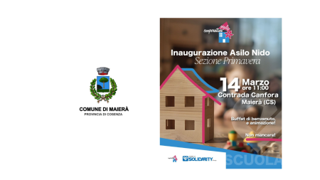 Maierà: Inaugurazione della Sezione Primavera. Un nuovo servizio che pone al centro il benessere del bambino