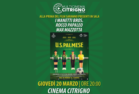 Cosenza: I Manetti Bros, Papaleo e Max Mazzotta al Citrigno per l’anteprima di “U.S. Palmese”