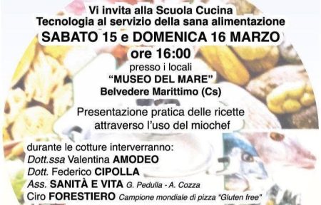L’associazione Sanità è Vita a Belvedere M.mo per parlare di sana alimentazione come strumento di prevenzione