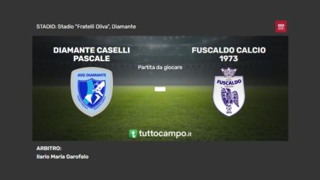 Asd Diamante – Asd Fuscaldo (integrale)