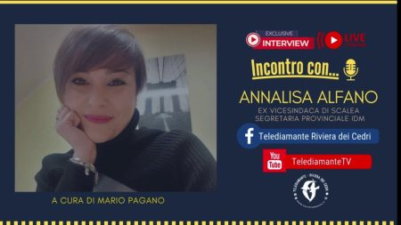 INCONTRO CON… Annalisa Alfano, Segretaria Provinciale IdM, ex Vicesindaca di Scalea