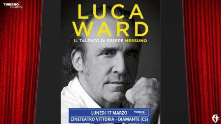 Diamante: Luca Ward conquista il pubblico del Teatro Vittoria