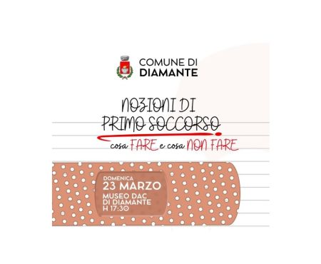 Convegno “Nozioni di primo soccorso: cosa fare e cosa non fare”