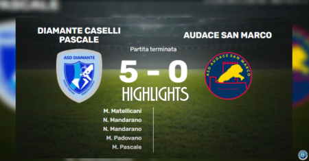 Asd Diamante vs Audace S. Marco 5-0 Highlights