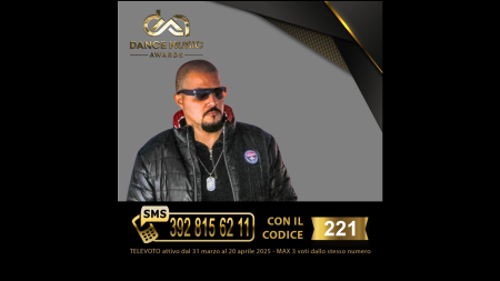 Gabry Sangineto tra i 10 Migliori House Dj Producer d’Italia ai prestigiosi Dance Music Awards 2025