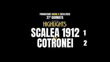 Scalea Calcio 1912 – Asd Cotronei 1-2 Highlights