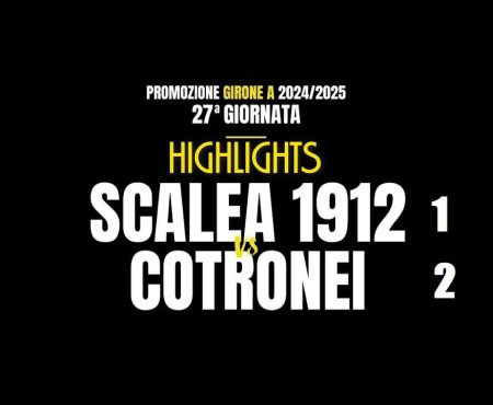 Scalea Calcio 1912 – Asd Cotronei 1-2 Highlights