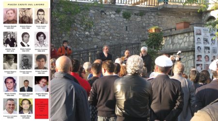 Una Piazza in ricordo dei Diamantesi caduti sul lavoro. Pillole di storia di Francesco Cirillo