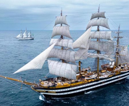 Lunedì 12 maggio 2025 la Nave Scuola Amerigo Vespucci sosterà a Scalea