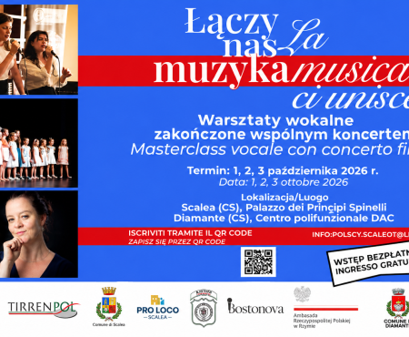 La musica come ponte tra culture: a Scalea e Diamante la Masterclass con Agata Kulis